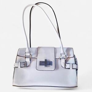 Vintage Apt 9 Small White Shoulder Bag Purse